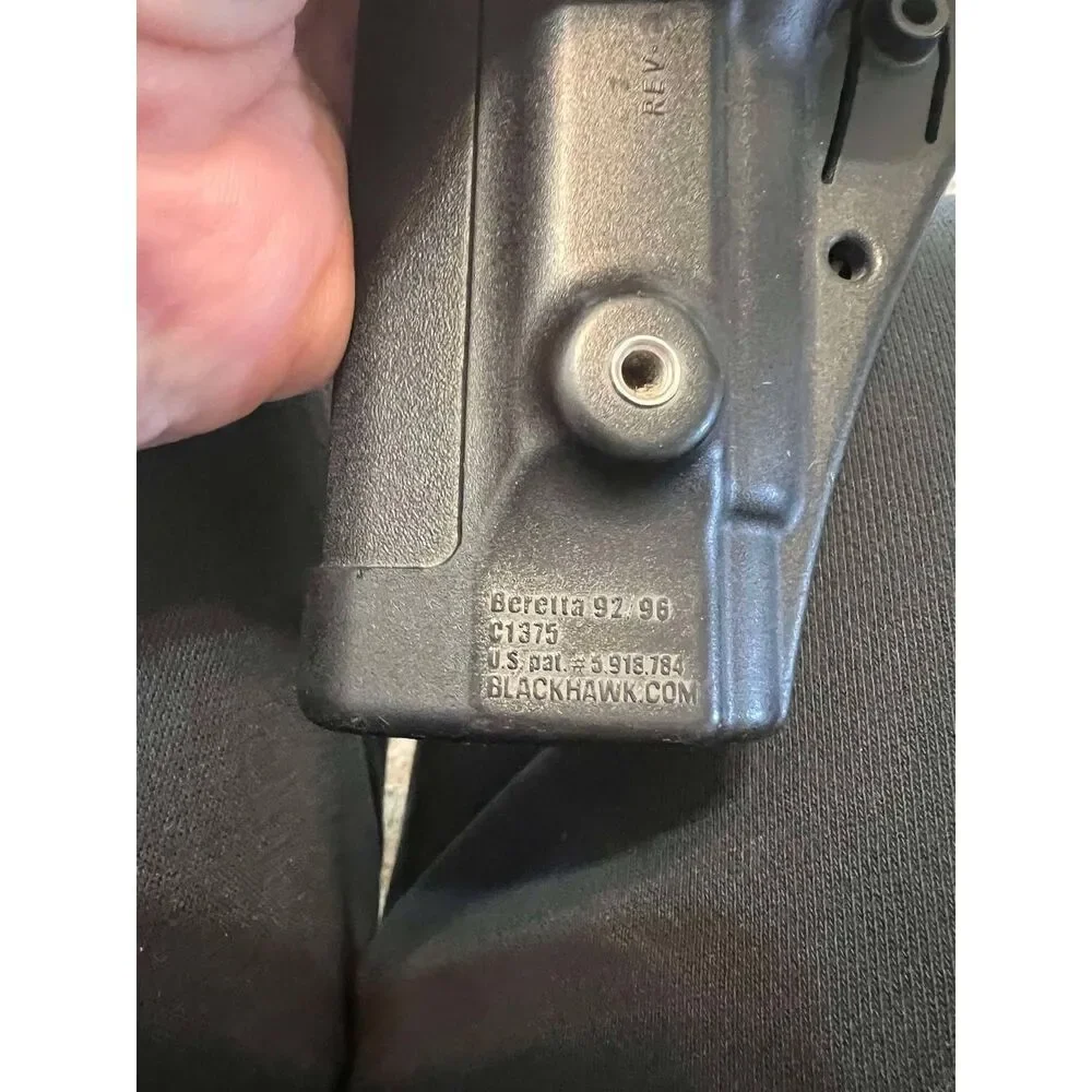Blackhawk Beretta Holster - Hard Plastic - Excellent Condition